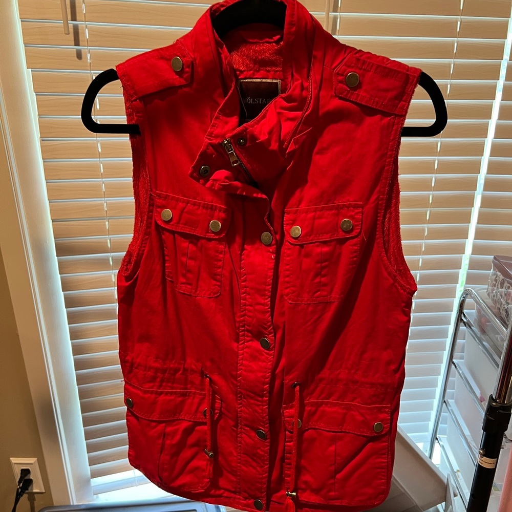 Red Fall/Winter Vest
